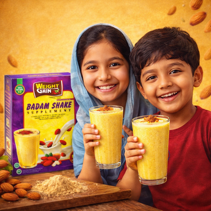 120gm Weight Gain Badam Shake Supplement – ছোট-বড় সবাই খেতে পারবে