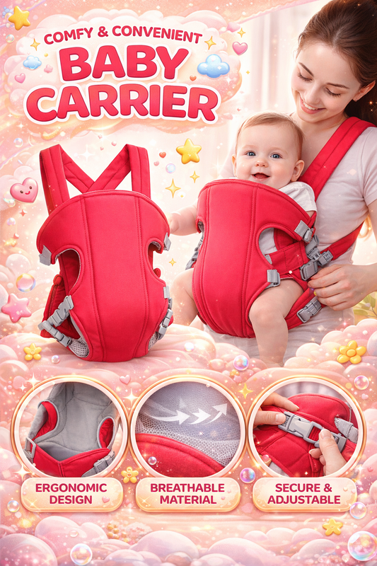 Premium Baby Carrier™ – আরামদায়ক ও নিরাপদ বহন